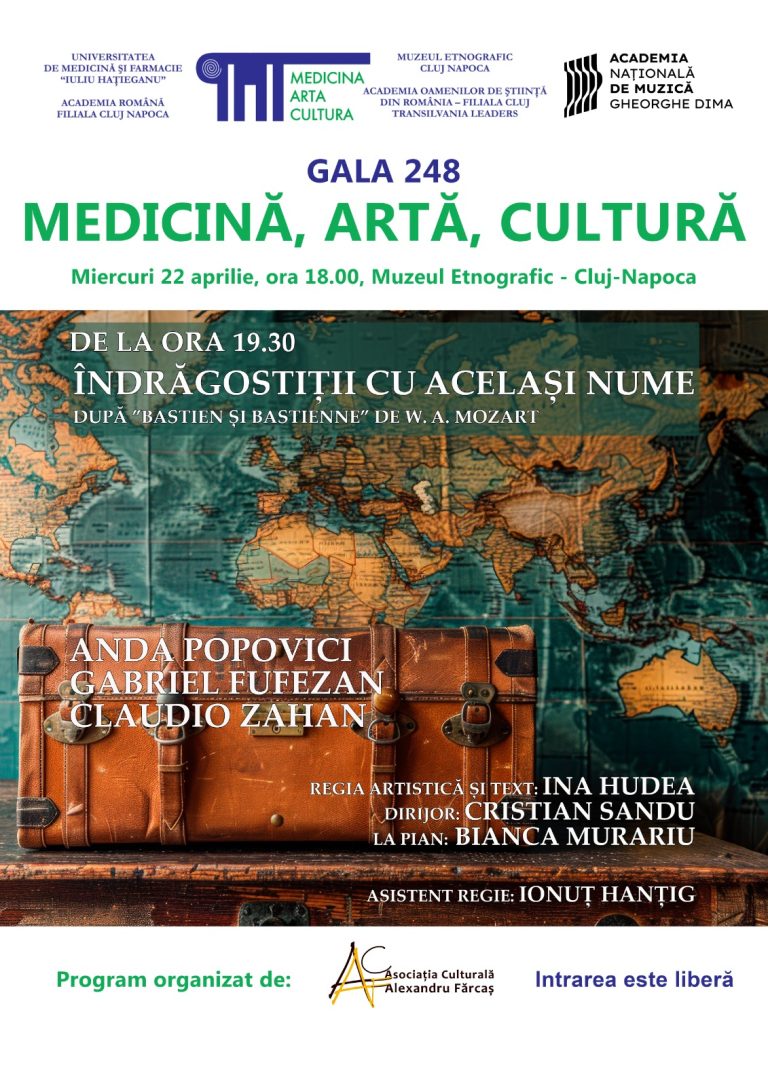 Read more about the article Gala 248 – Medicină, Artă, Cultură (22 aprilie 2026)