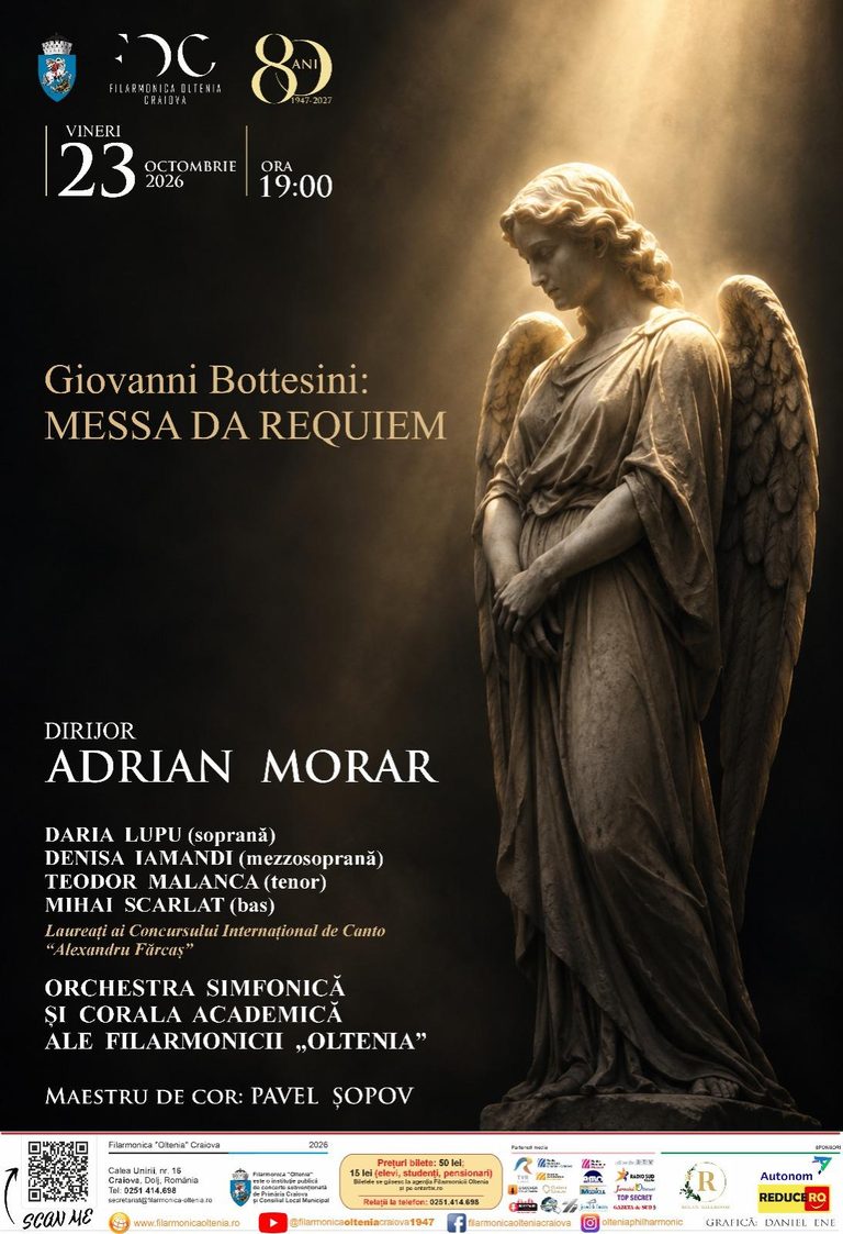 Read more about the article Giovanni Bottesini: Messa da Requiem (23 octombrie 2026)