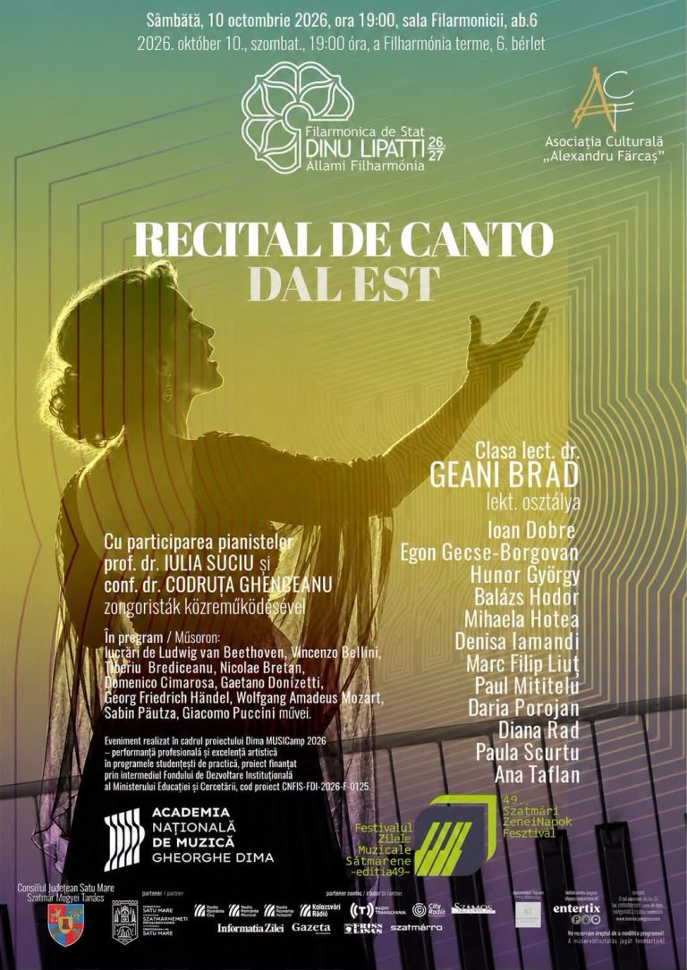 Read more about the article Recital de canto DAL EST (10 octombrie 2026)